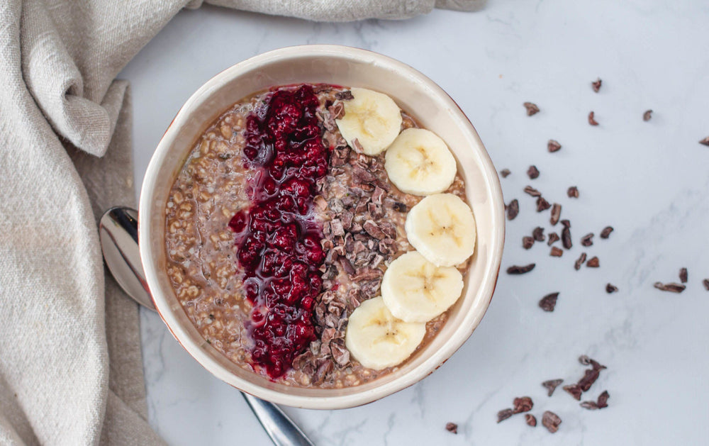 Banana Nut Oatmeal Recipe Using ENU Pro3+ Nutritional Powder