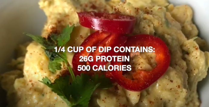 Avocado White Bean Dip Recipe Using ENU Pro3+ Nutritional Powder