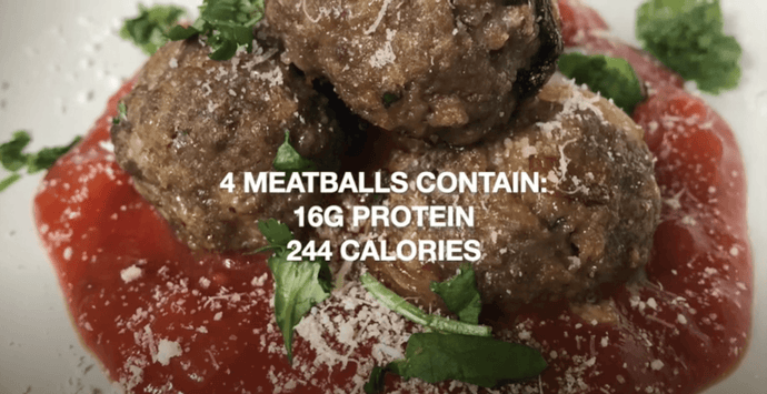 Beef Meatball Recipe Using ENU Pro3+ Nutritional Powder